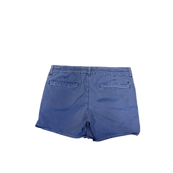 American Eagle Outfitters Shorts Womens Size 8 Blue Stretch Cotton Slash Pockets - Picture 5 of 7